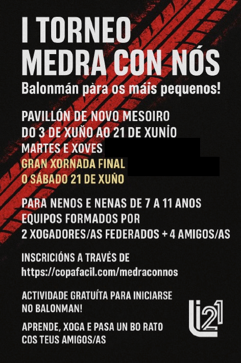 I torneo medra con nos Linea 21