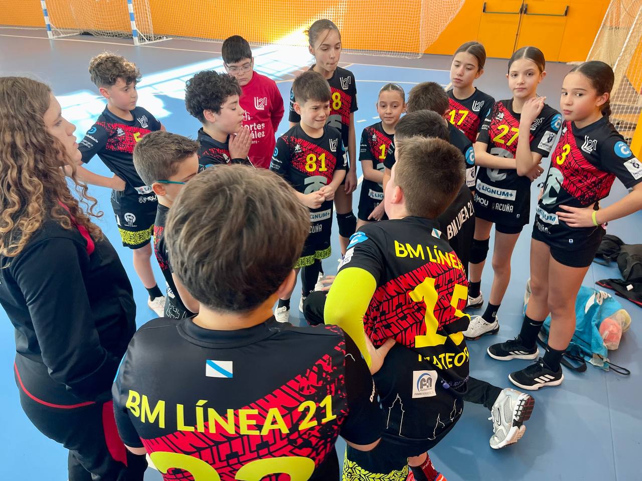 Bm Linea21 Fixman Noroeste S L Vs Alfrio Club Balonman Ribeira